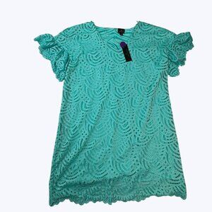 Worthington BRAND NEW Dress‎ Size XL Teal Green Beautiful!